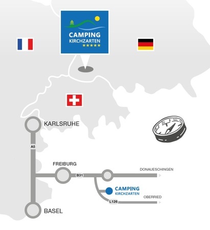 Anfahrt Campingplatz Kirchzarten Anfahrt Campingplatz Kirchzarten